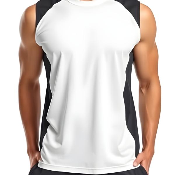 Muscle-Fit Sleeveless Gym T-Shirt – Ultra-Soft & Stylish