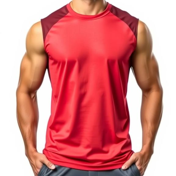 High-Performance Sleeveless Sports Tee – Breathable & Durable